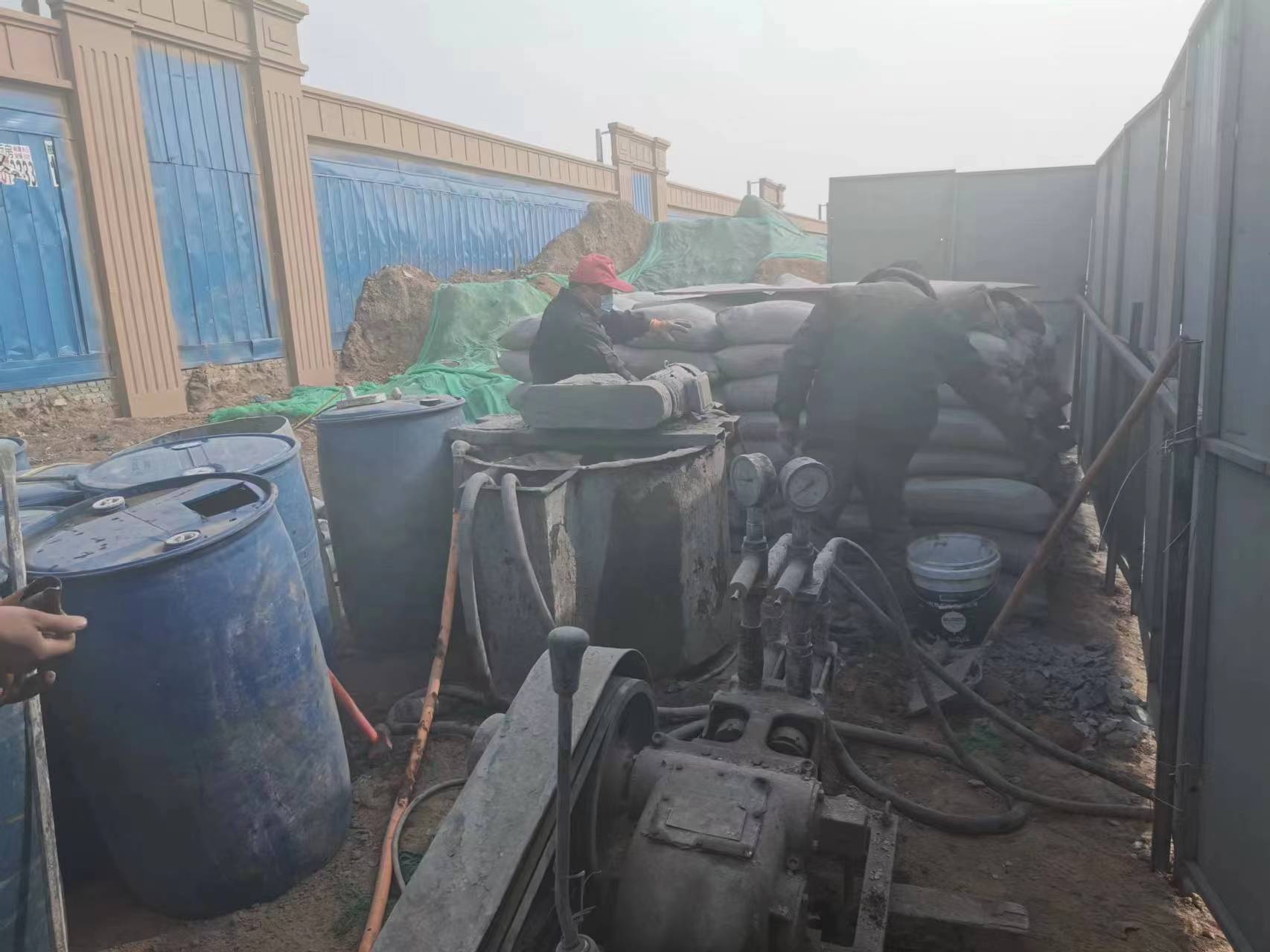 东胜地基沉降注浆加固